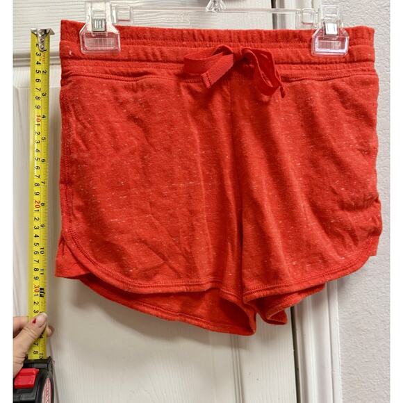 Women’s Athletic Works Gym Shorts In Orange/Red - Size M - Picture 7 of 10